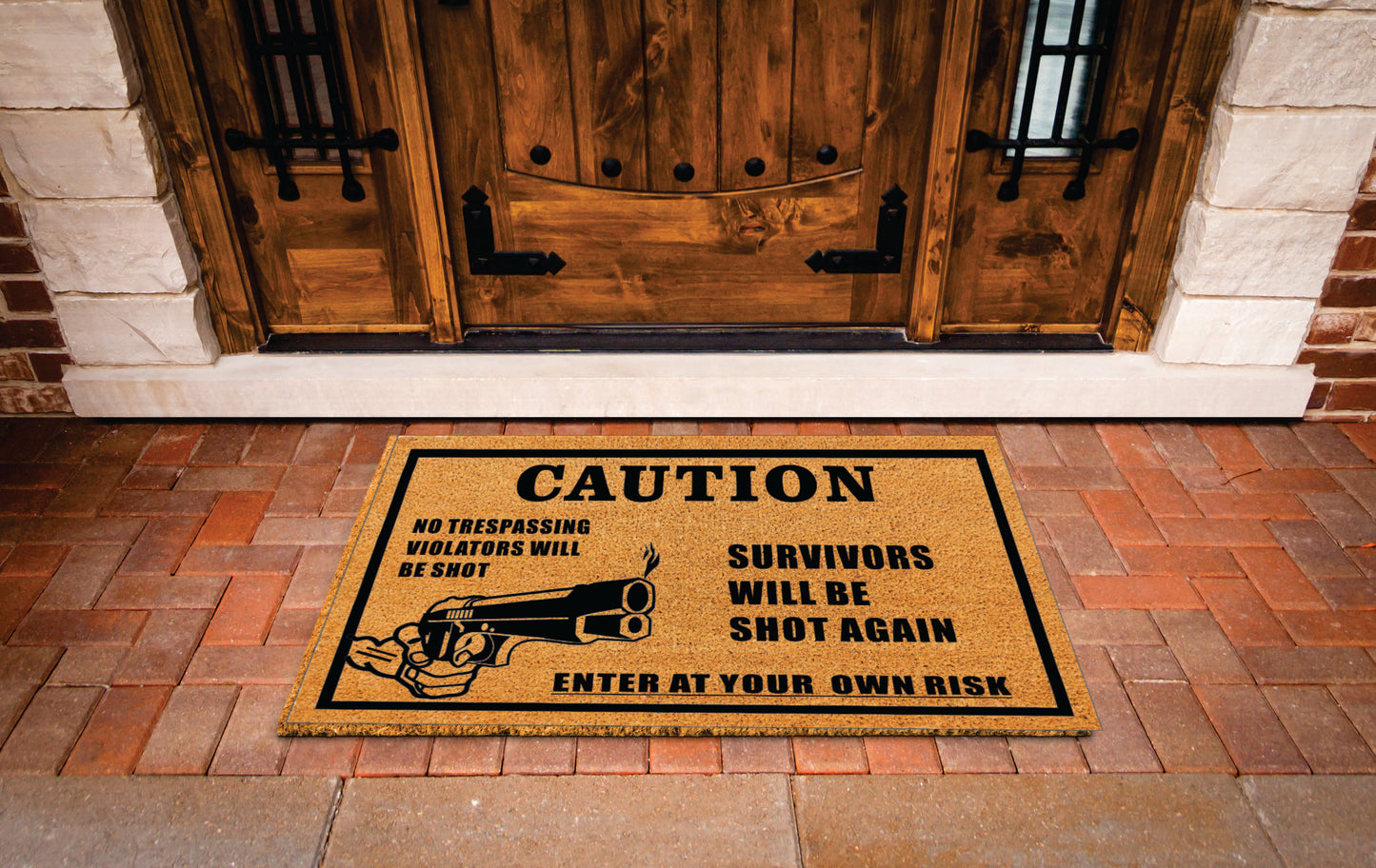 CAUTION NO TRESPASSING