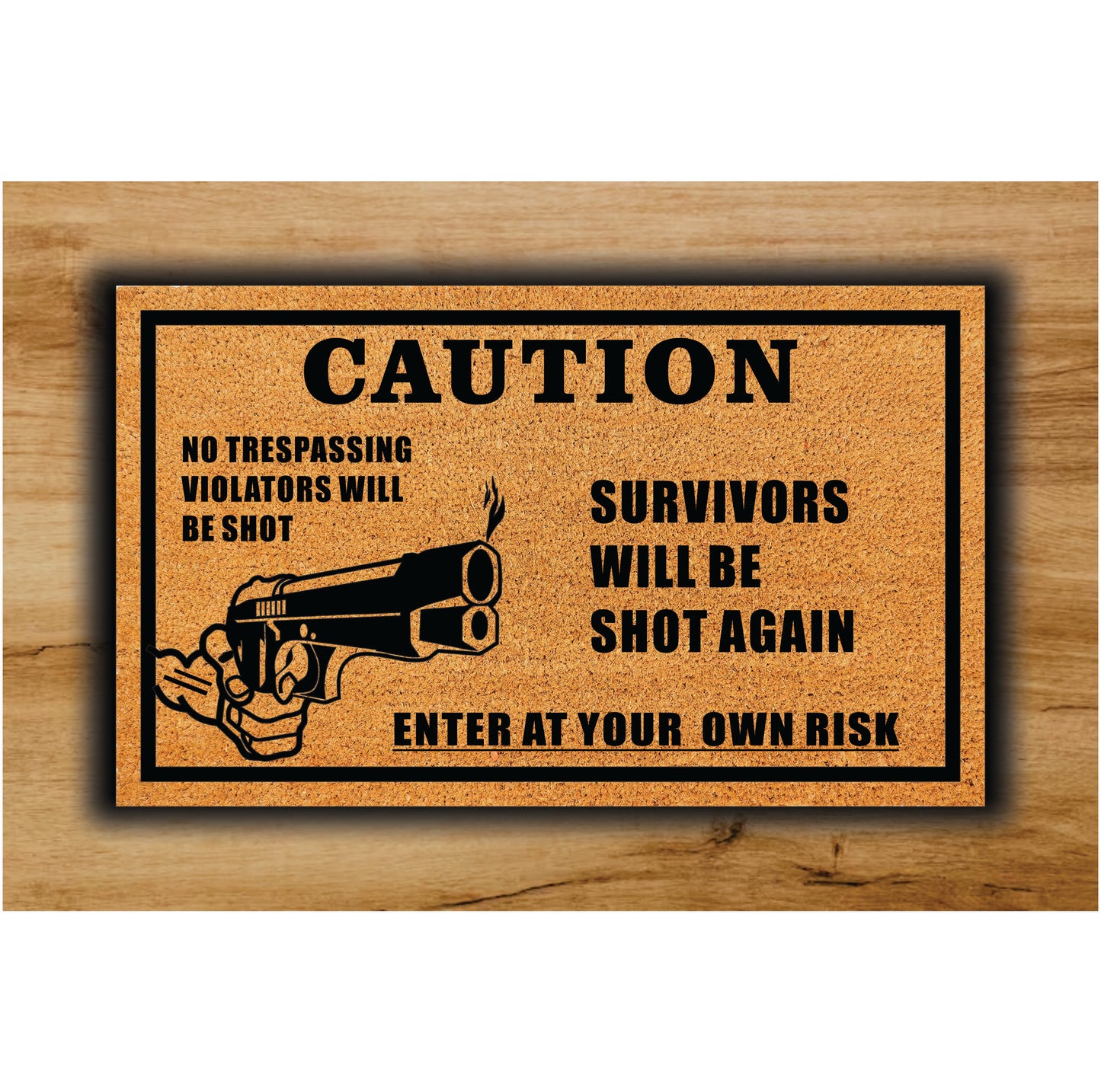 CAUTION NO TRESPASSING